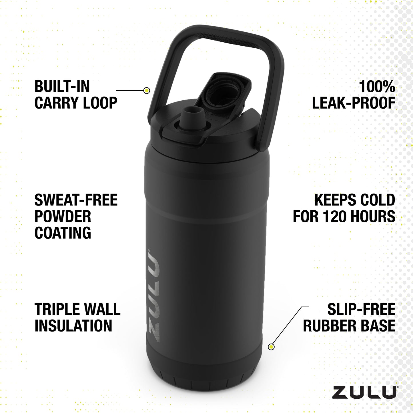 goals-mammoth-101oz-stainless-steel-bottle-y9 Zulu_SS_Goals_Mammoth_101oz_ChugStraw_PIG_Black.jpg